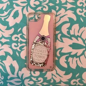 Kate Spade iPhone 7 case- GLITTER MOVES